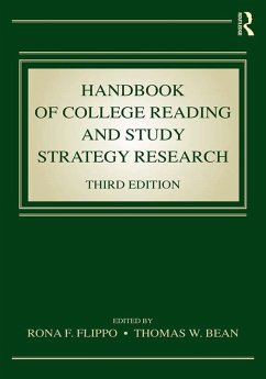 Handbook of College Reading and Study Strategy Research (eBook, ePUB)