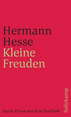 Kleine Freuden (eBook, ePUB) - Hesse, Hermann