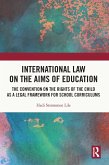 International Law on the Aims of Education (eBook, ePUB)