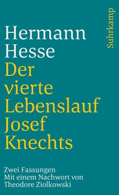 Der vierte Lebenslauf Josef Knechts (eBook, ePUB) - Hesse, Hermann