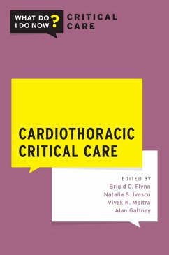 Cover Cardiothoracic Critical Care (eBook, ePUB)