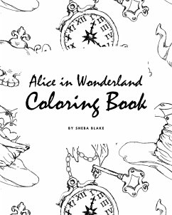 Alice in Wonderland Coloring Book for Young Adults and Teens (8x10 Coloring Book / Activity Book) - Blake, Sheba