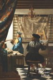 Johannes Vermeer Schrift: Allegorie op de Schilderkunst Artistiek Dagboek Ideaal Voor School, Studie, Recepten of Wachtwoorden Stijlvol Notitieb