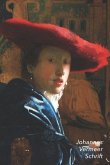 Johannes Vermeer Schrift: Meisje met de Rode Hoed Artistiek Dagboek voor Aantekeningen Stijlvol Notitieboek Ideaal Voor School, Studie, Recepten