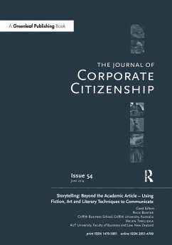 Cover Storytelling: Beyond the Academic Article - Using Fiction, Art and Literary Techniques to Communicate (eBook, PDF)