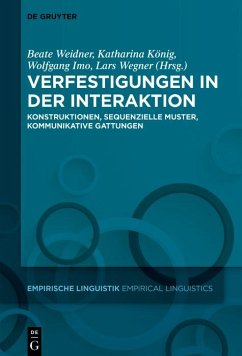 Cover Verfestigungen in der Interaktion (eBook, PDF)