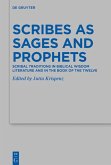 Scribes as Sages and Prophets (eBook, PDF)