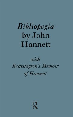 Bibliopegia (eBook, PDF) - Hannett, John; Brassington, W. S.