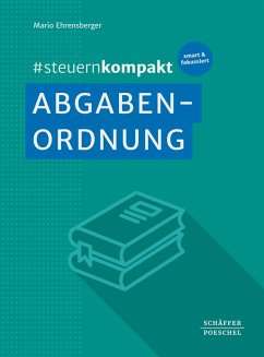 Cover #steuernkompakt Abgabenordnung (eBook, ePUB)