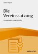 Die Vereinssatzung (eBook, ePUB) - Bild 1