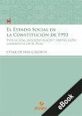 El estado Social en la Constitución de 1993 (eBook, ePUB)