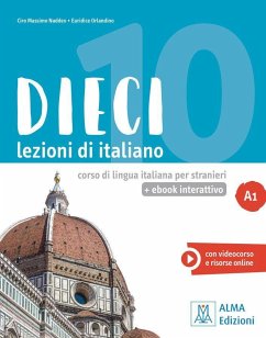 Dieci A1 - einsprachige Ausgabe. Kurs- und Arbeitsbuch mit Code - Naddeo, Ciro Massimo;Orlandino, Euridice