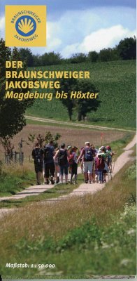 Wanderkarte Der Braunschweiger Jakobsweg