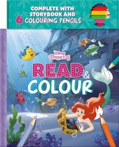 Cover Disney Princess Ariel: Read & Colour