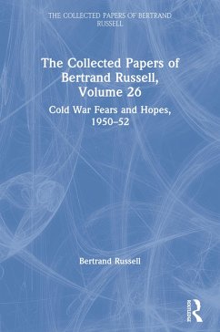 The Collected Papers of Bertrand Russell, Volume 26 (eBook, ePUB) - Russell, Bertrand