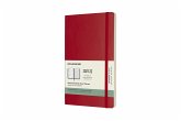 Moleskine 18 Monate Wochen Notizkalender 2021/2022 Large/A5, Scharlachrot