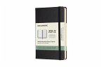 Moleskine 18 Monate Wochen Notizkalender 2021/2022 Pocket/A6, Schwarz