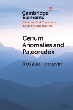 Cerium Anomalies and Paleoredox - Tostevin, Rosalie (University of Oxford)