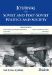 Journal of Soviet and Post-Soviet... - Bild 1