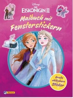 Disney Die Eiskönigin 2: Malbuch mit Fensterstickern