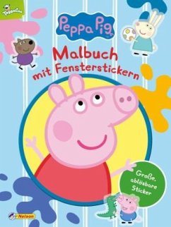 Cover Peppa Wutz: Peppa Pig: Malbuch mit Fensterstickern