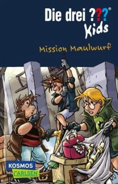 Die drei ??? Kids 18: Mission Maulwurf Cover Die drei ??? Kids 18: Mission Maulwurf