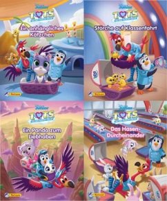 Cover Nelson Mini-Bücher: 4er Disney T.O.T.S.: Tierbaby Transport Service 1-4