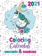 2021 Coloring Calendar Unicorns &... - Bild 1