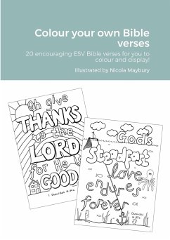 Colour your own Bible verses