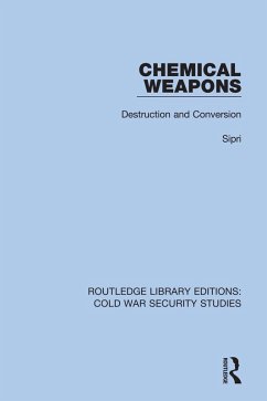 Chemical Weapons (eBook, ePUB) - Sipri