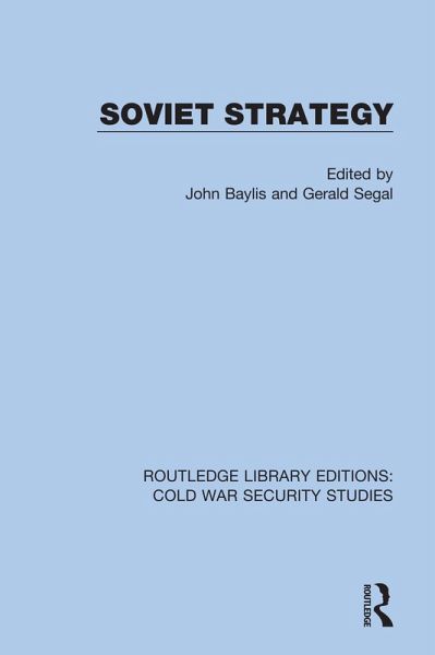 Soviet Strategy (eBook, ePUB) Soviet Strategy (eBook, ePUB)