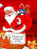 Christmas time coloring book for kids
