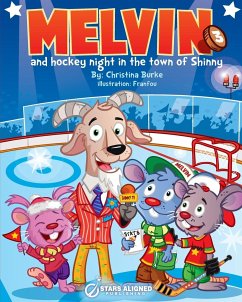 MELVIN AND HOCKEY NIGHT IN THE TOWN OF SHINNY (SOFTCOVER) - Burke, Christina