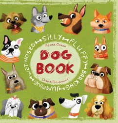 Silly Fluffy Barking Jumping Wet-Nosed Dog Book - Green, Agnes