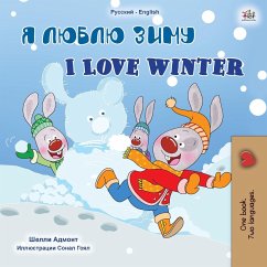 I Love Winter (Russian English Bilingual Children's Book) - Admont, Shelley; Books, Kidkiddos