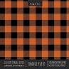 Orange Plaid Scrapbook Paper Pad 8x8... - Bild 1