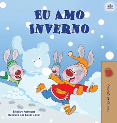 I Love Winter (Portuguese Book for Kids -Brazilian) - Admont, Shelley; Books, Kidkiddos