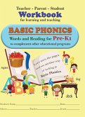 Teacher-Parent-Student Workbook for Learning and Teaching Basic Phonics