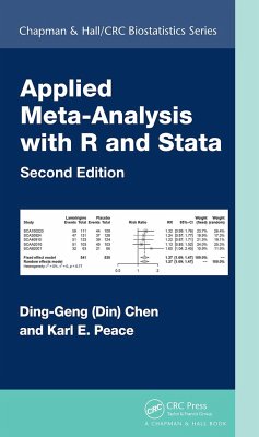 Applied Meta-Analysis with R and Stata - Chen, Ding-Geng (Din) (University of North Carolina, USA); Peace, Karl E. (Georgia Southern University,USA)