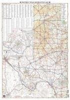 Cover Texas West Recreation Map