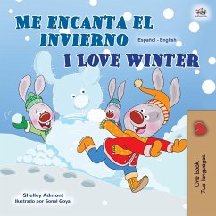 I Love Winter (Spanish English Bilingual Children's Book) - Admont, Shelley; Books, Kidkiddos