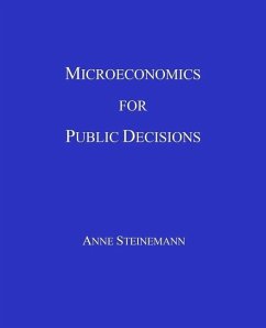 Microeconomics for Public Decisions - Steinemann, Anne