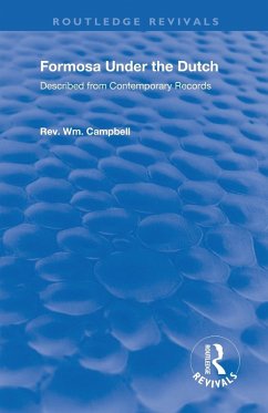 Cover Formosa Under the Dutch