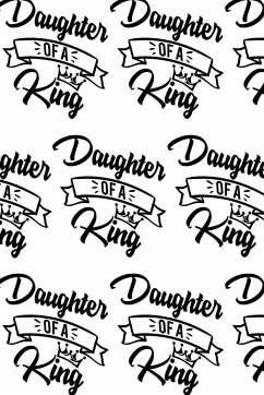 Daughter of a King Composition Notebook - Small Ruled Notebook - 6x9 Lined Notebook (Softcover Journal / Notebook / Diary) - Blake, Sheba
