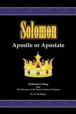 Solomon, Apostle or Apostate