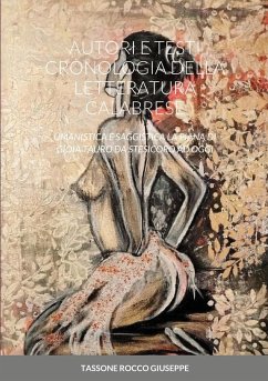 AUTORI E TESTI CRONOLOGIA DELLA LETTERATURA CALABRESE - Tassone, Rocco Giuseppe