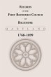 Records of the First Reformed Church of... - Bild 1