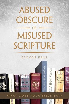 Cover Abused Obscure or Misused Scripture