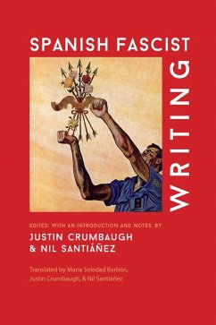 Cover Spanish Fascist Writing