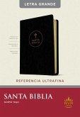 Santa Biblia Rvr60, Edición de Referencia Ultrafina, Letra Grande (Sentipiel, Negro, Letra Roja)